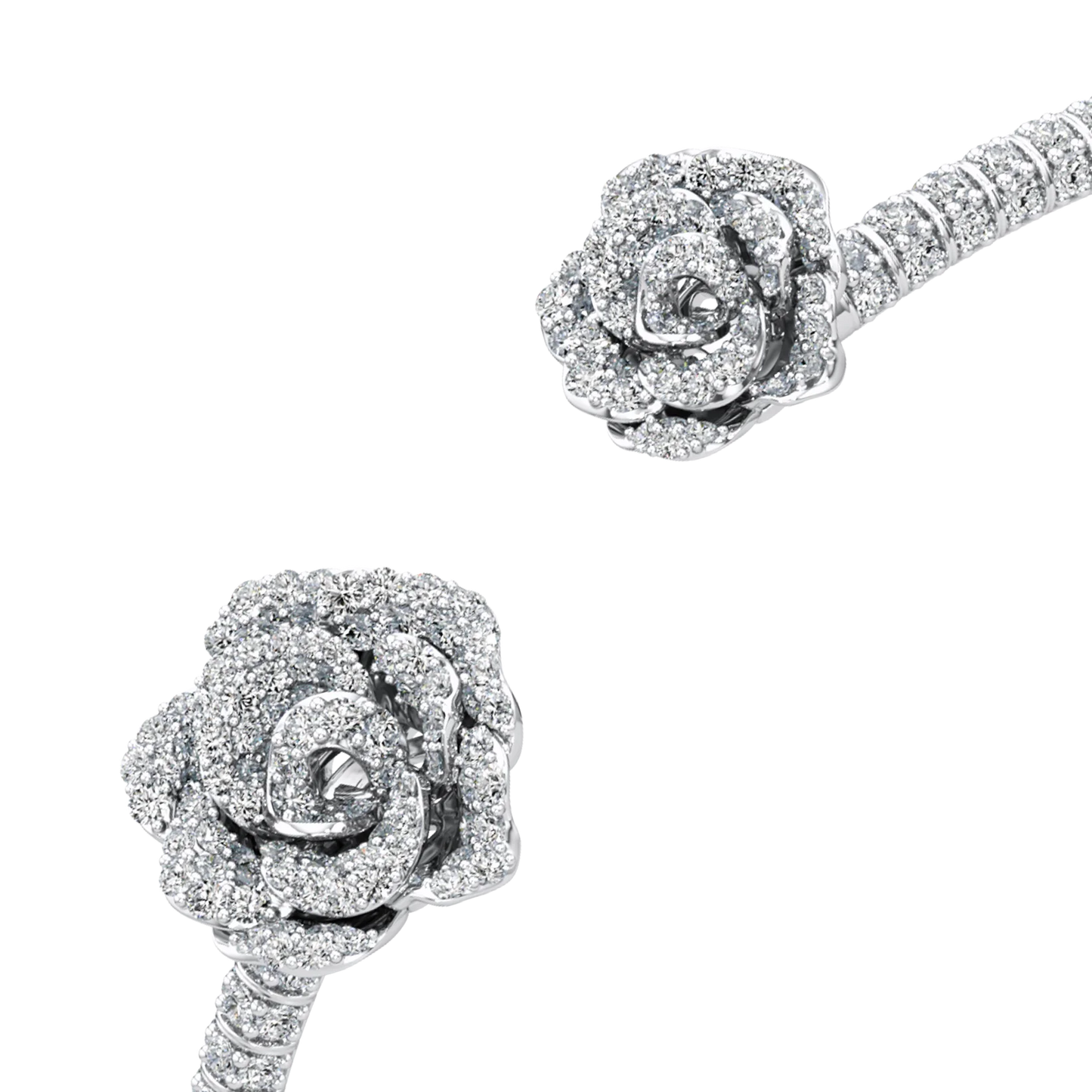 ROSETTE BRACELET DOUBLE MOTIF