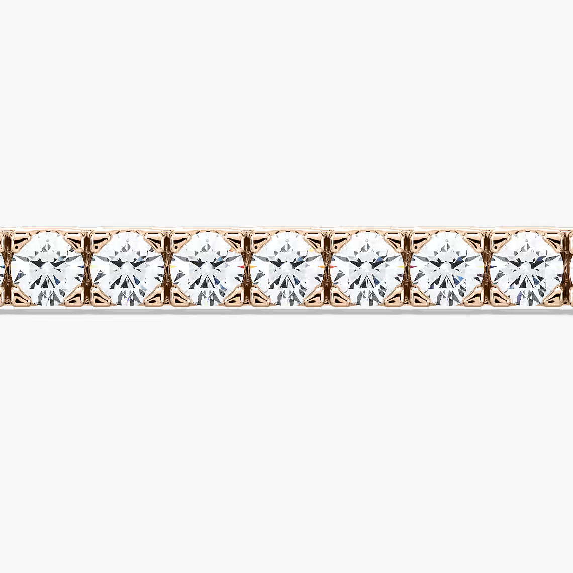Classic 4-Prong Tennis Bracelet in 14KT Gold