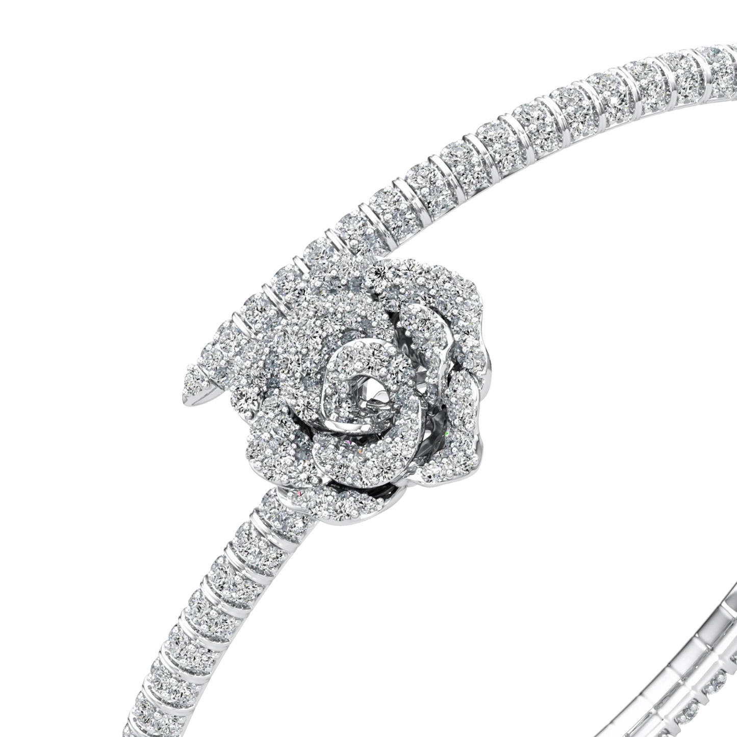 ROSETTE BRACELET SINGLE MOTIF