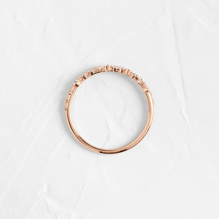 Sprinkle of Sugar Bezel Ring