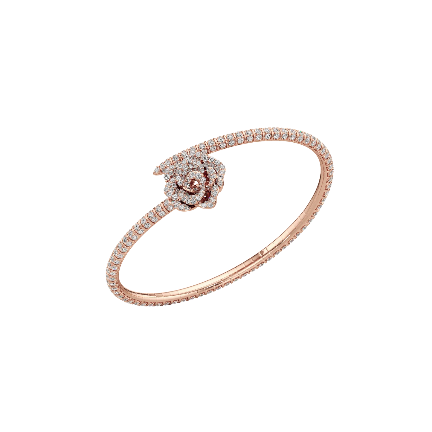 ROSETTE BRACELET SINGLE MOTIF
