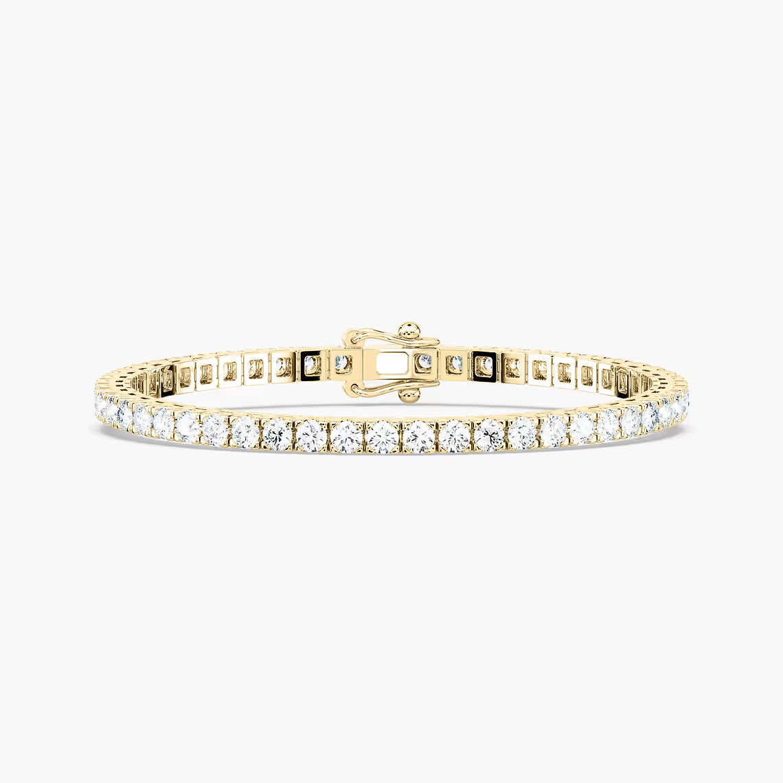 Classic 4-Prong Tennis Bracelet in 14KT Gold