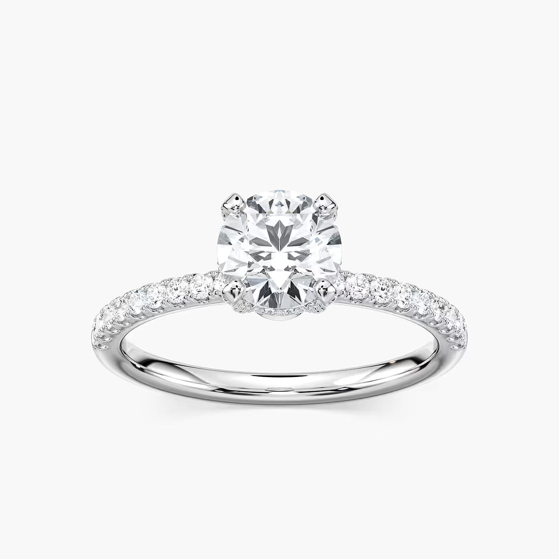 Adelaide Accented Engagement Ring