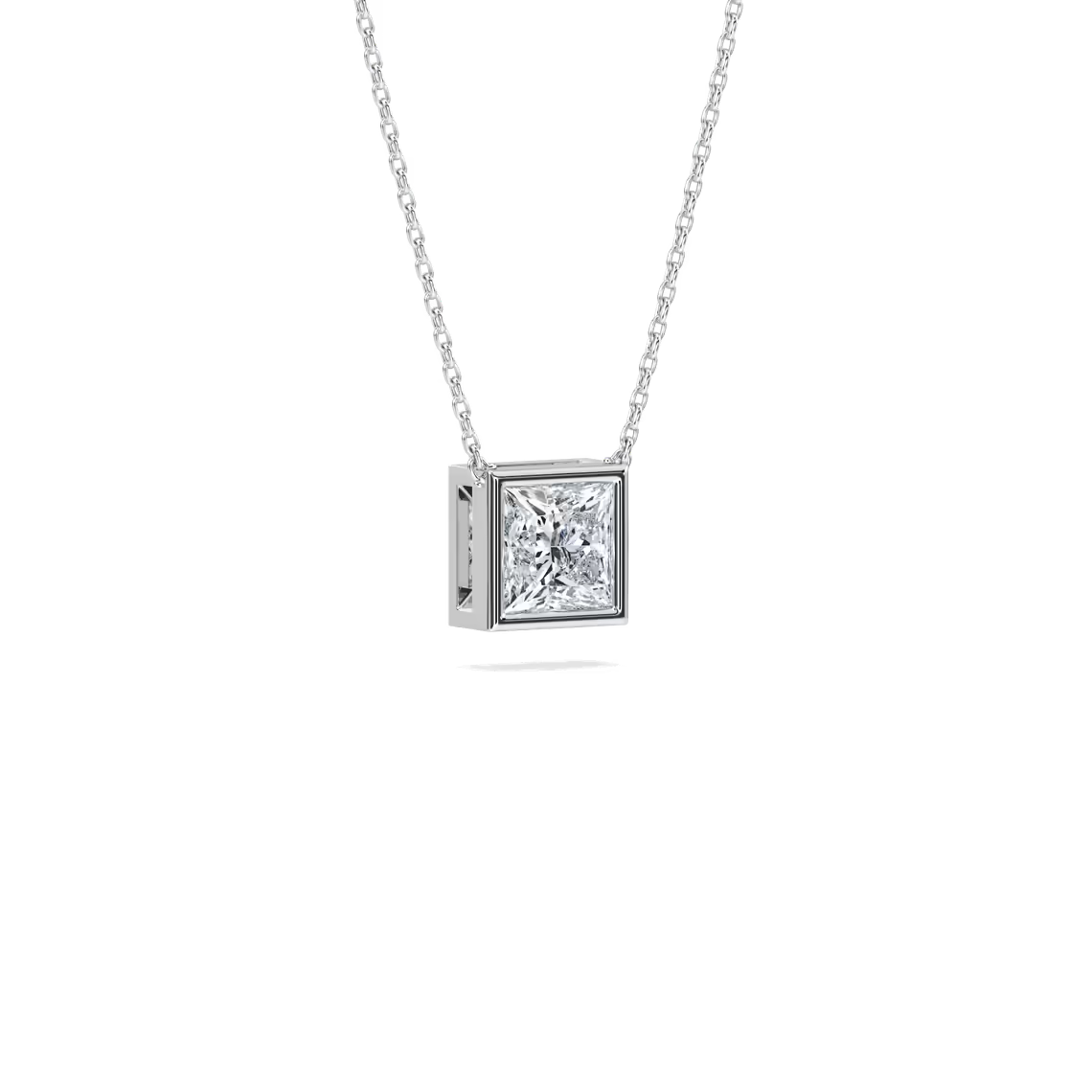 Modern Bezel Pendant