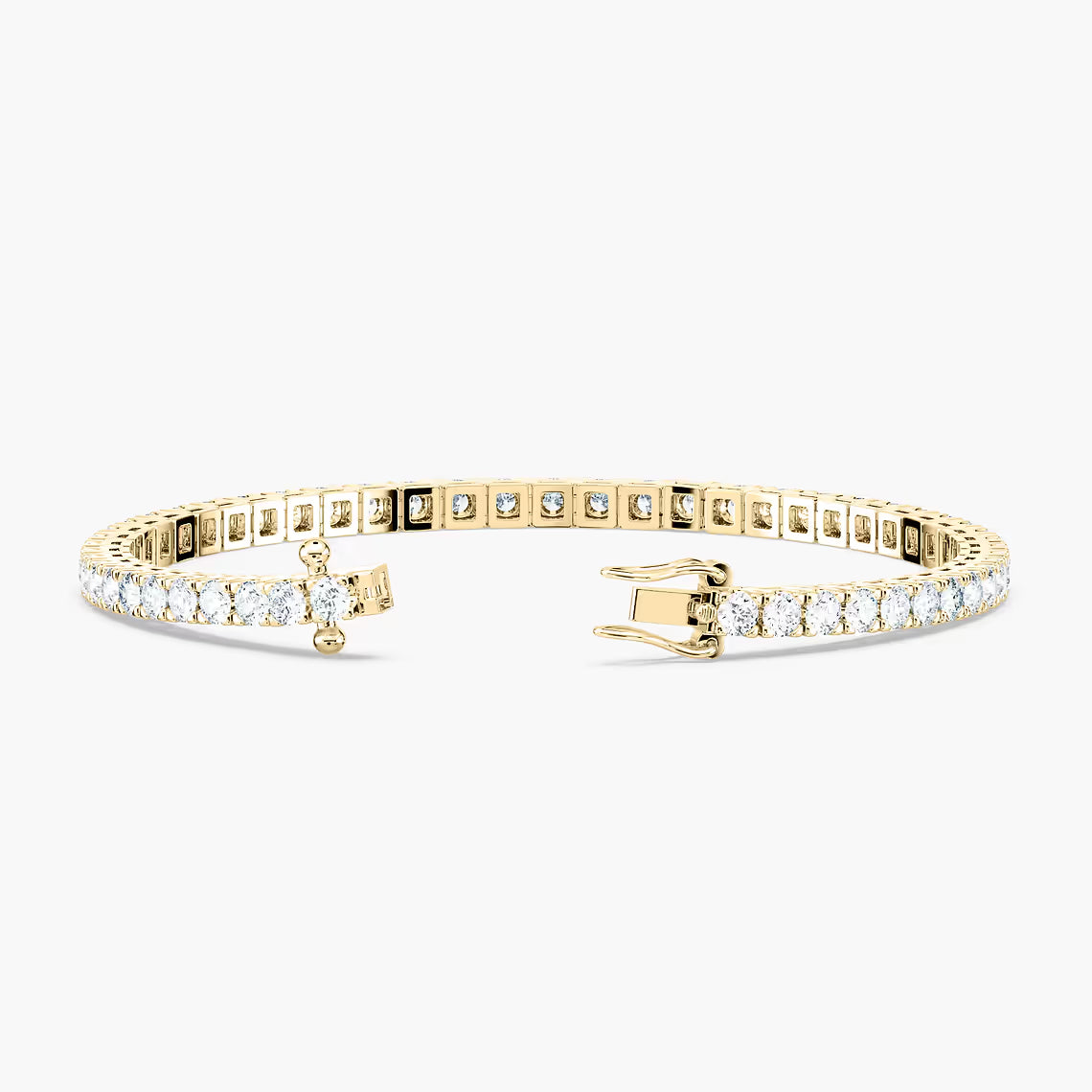 Classic 4-Prong Tennis Bracelet in 14KT Gold
