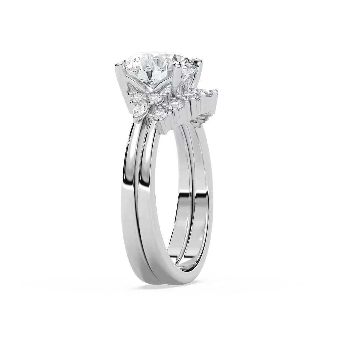 Talia Round Wedding Set