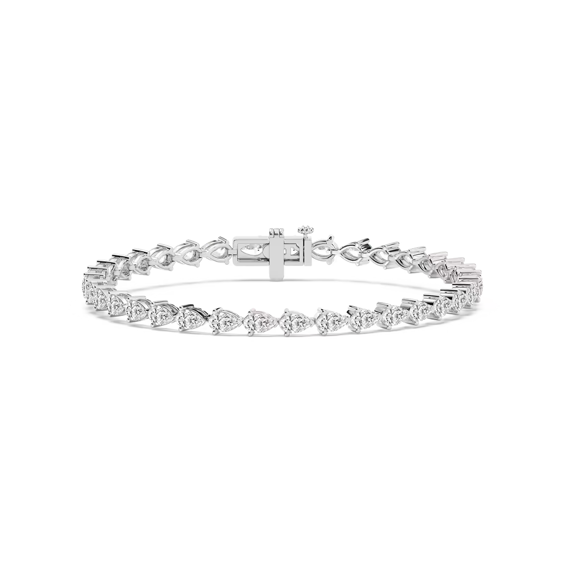 Pear Tennis Bracelet