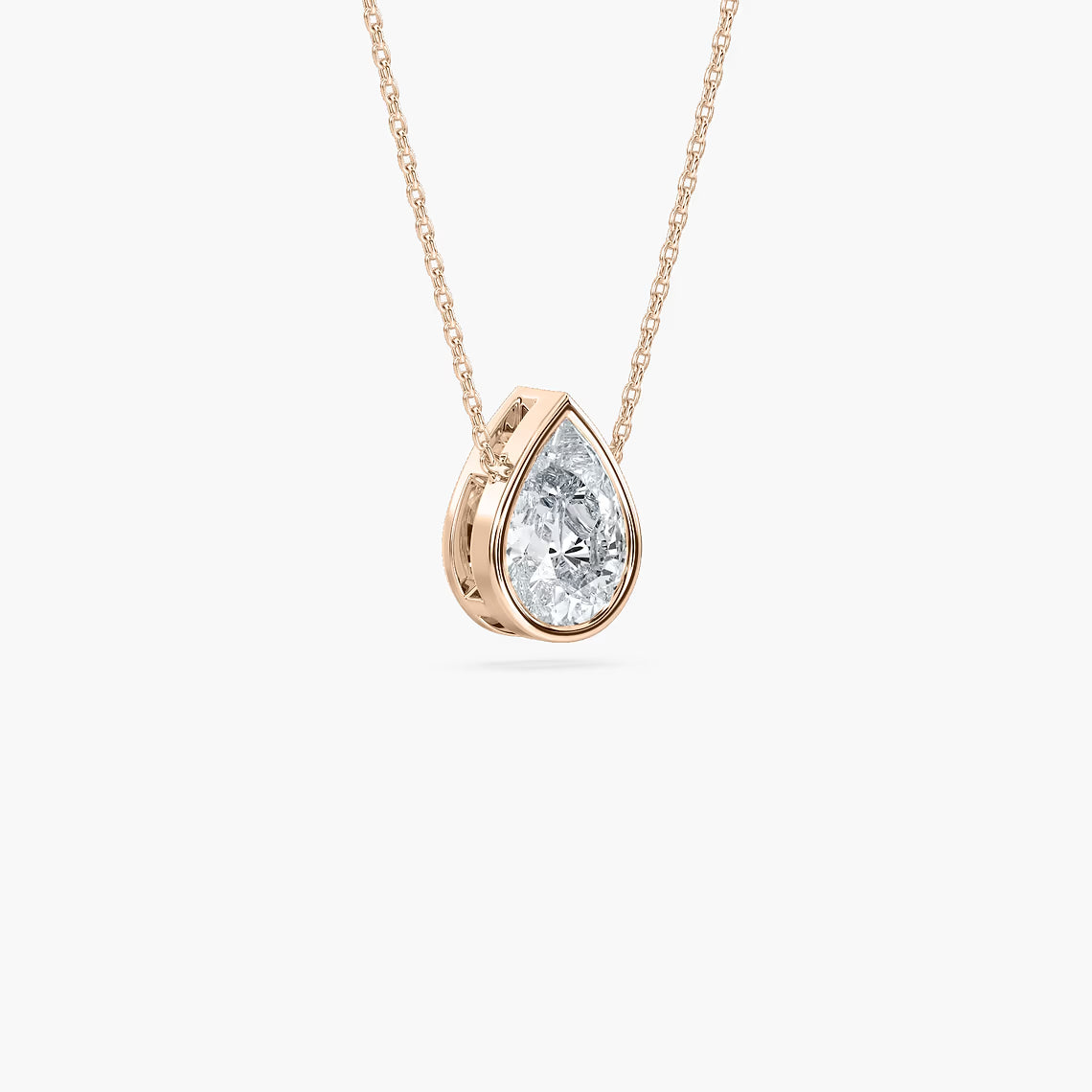 Modern Bezel Pendant