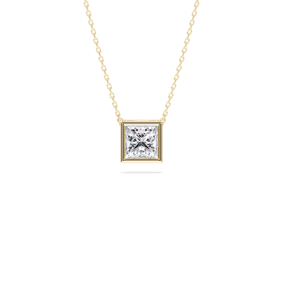 Modern Bezel Pendant