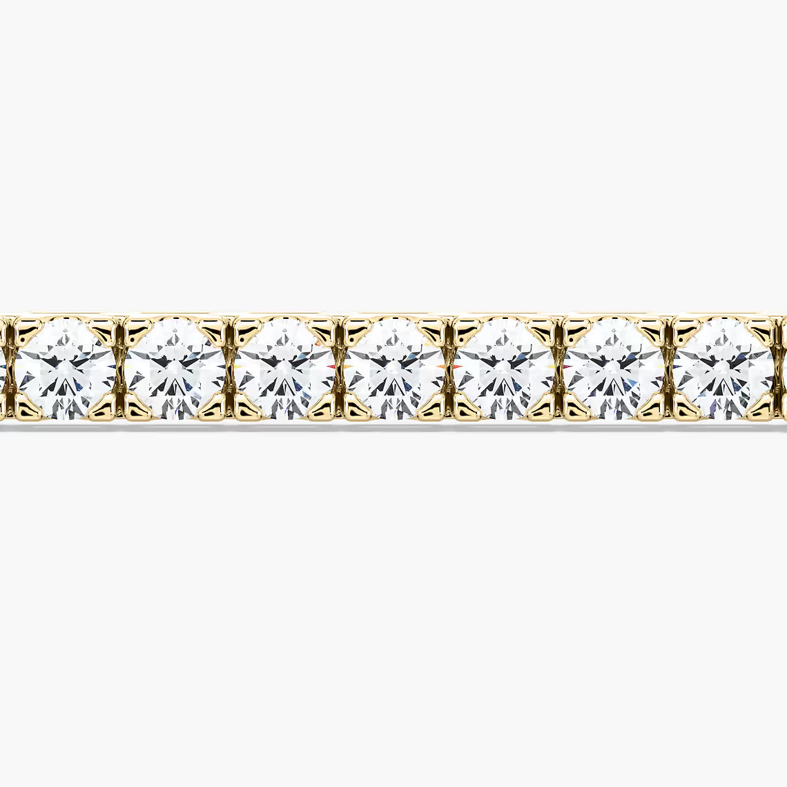 Classic 4-Prong Tennis Bracelet in 14KT Gold