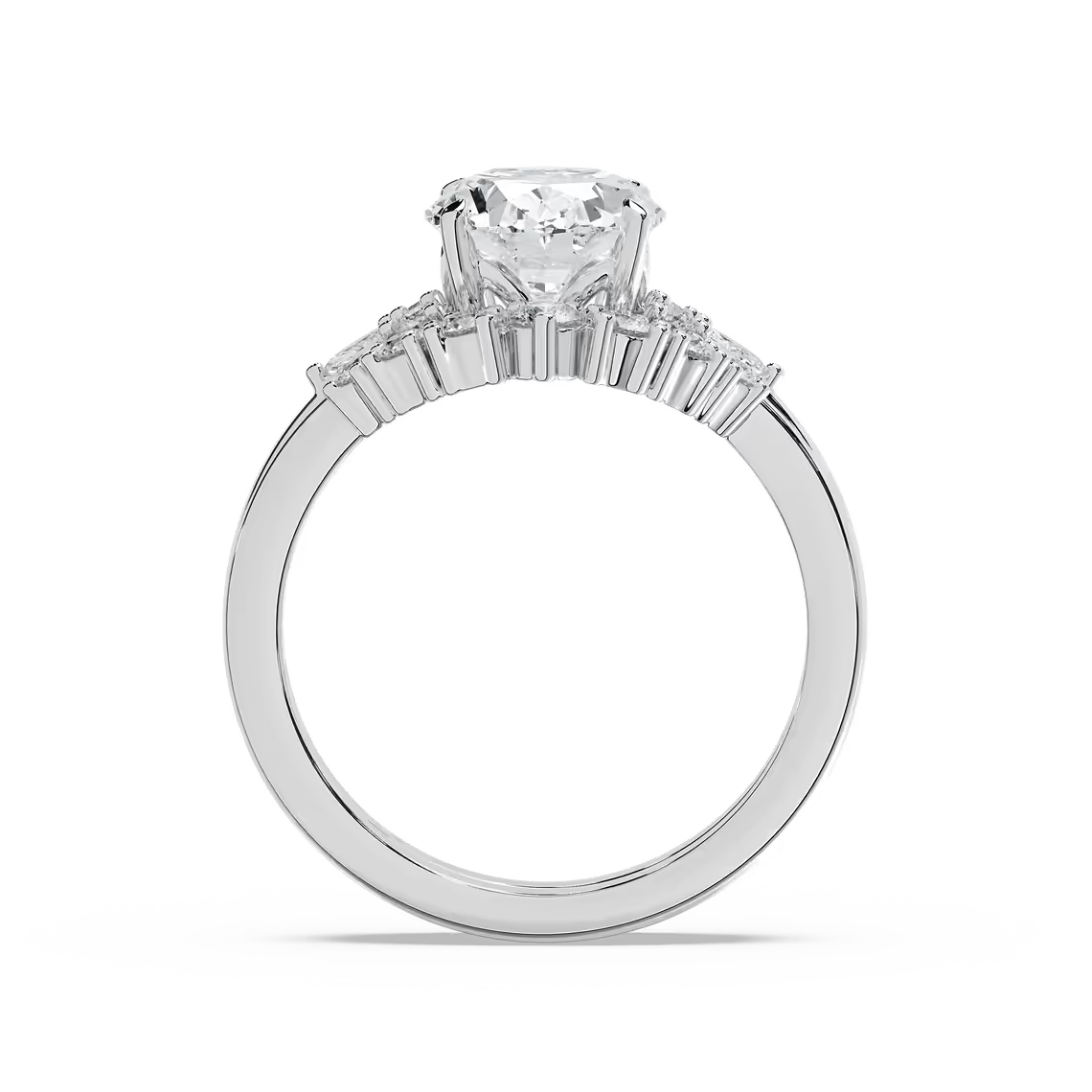 Talia Oval Wedding Set