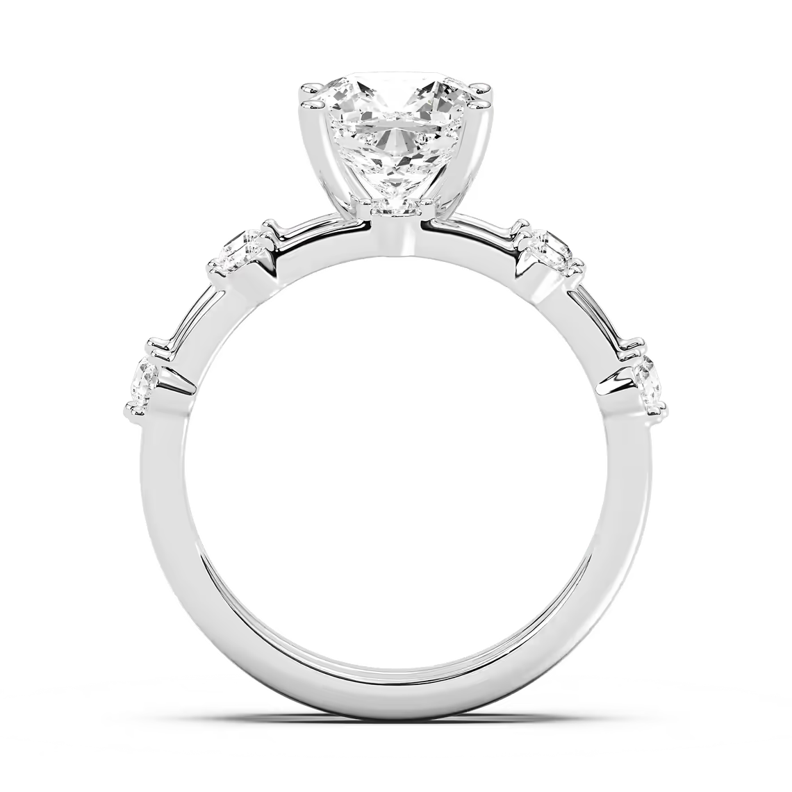 Mila Cushion Cut Wedding Set