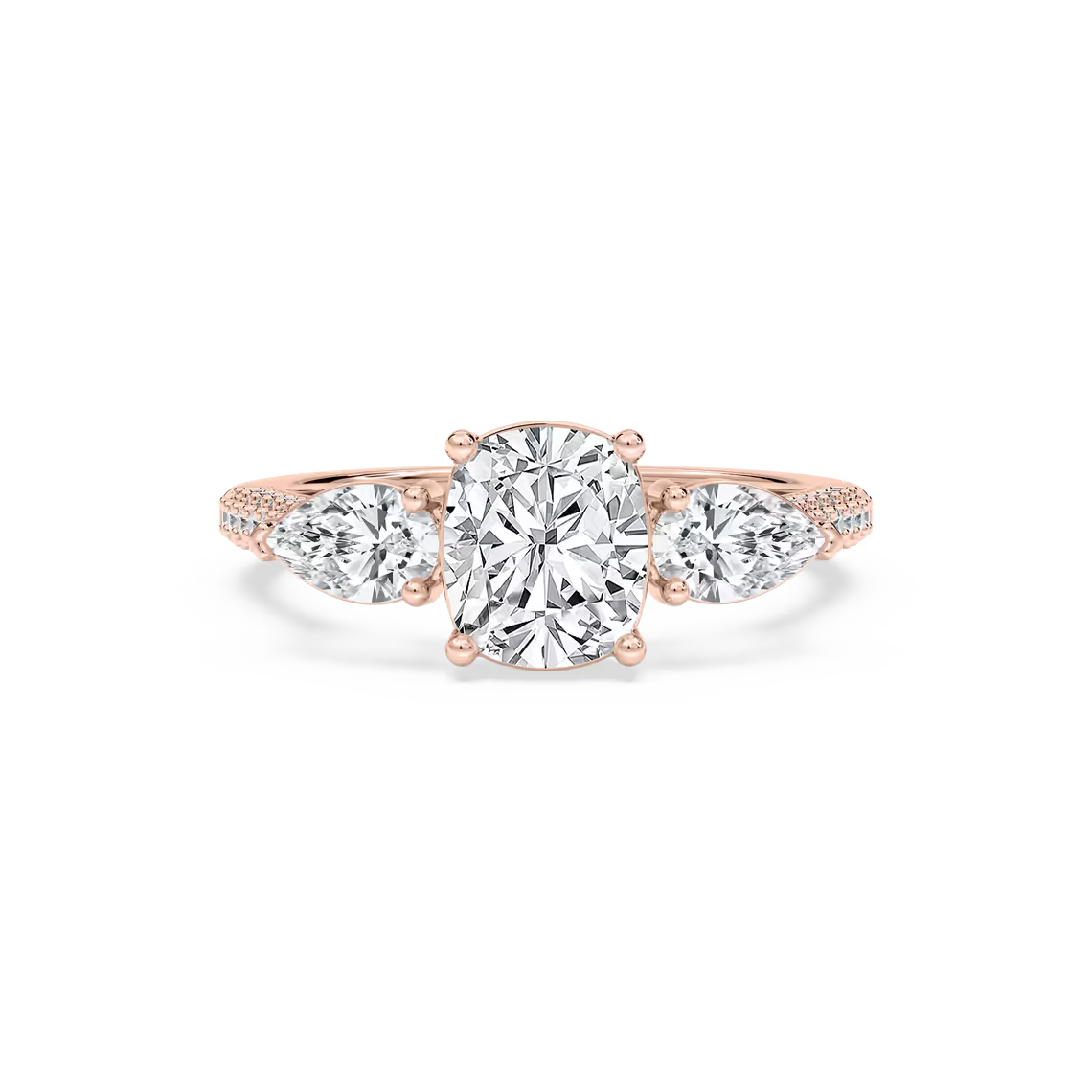 Ryan Three Stone Engagement Ring