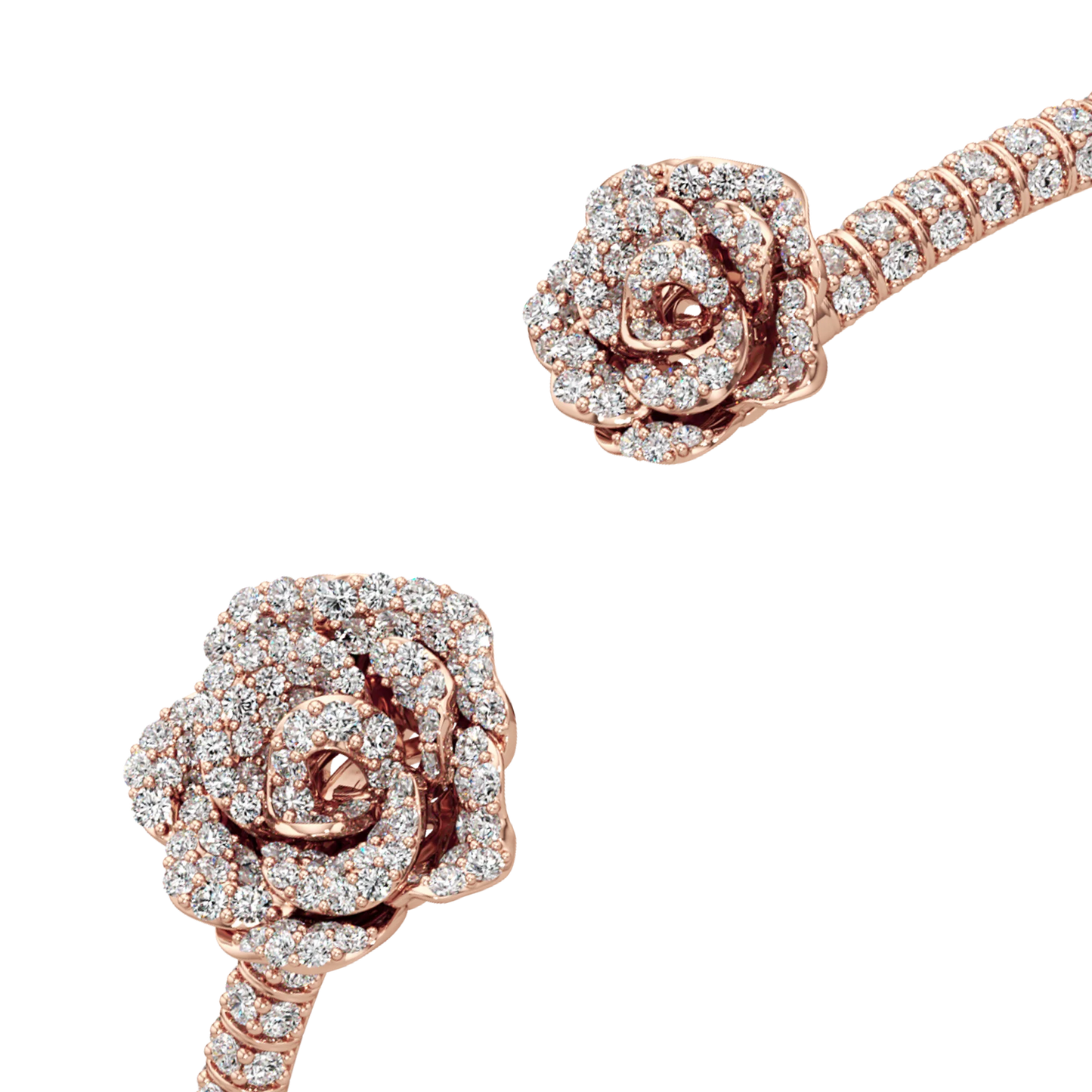 ROSETTE BRACELET DOUBLE MOTIF