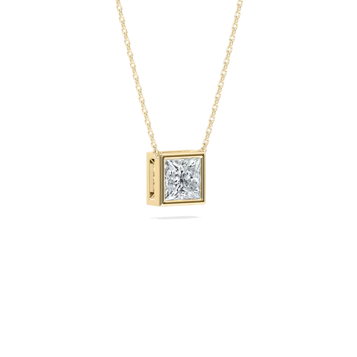 Modern Bezel Pendant