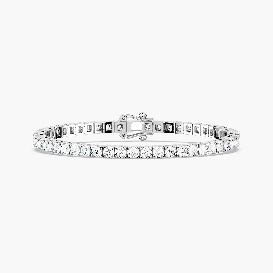 Classic 4-Prong Tennis Bracelet in 14KT Gold