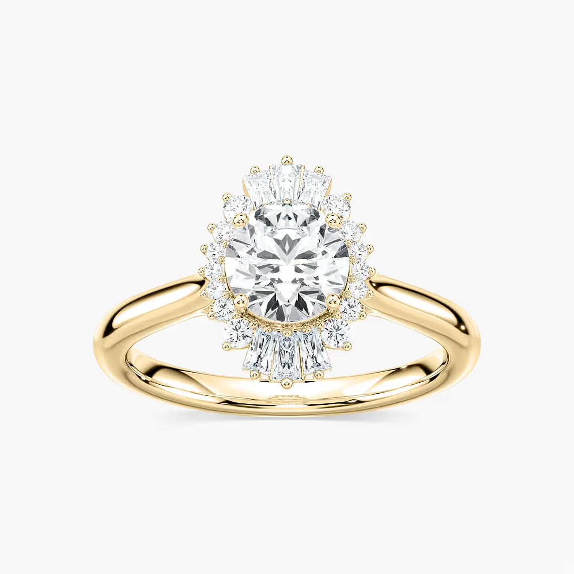 Goddess Vintage Engagement Ring