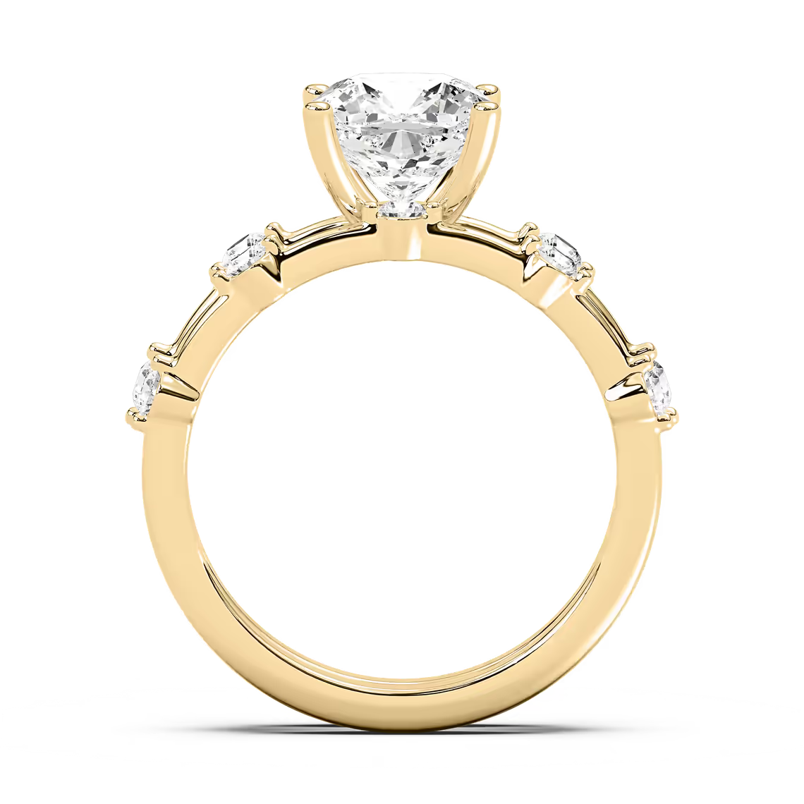 Mila Cushion Cut Wedding Set