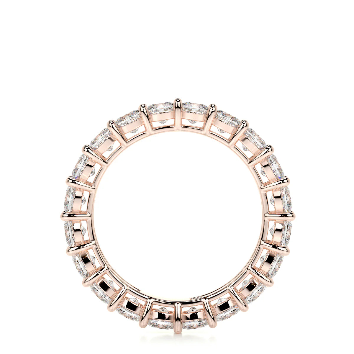 Dianna Lab Grown Diamond Wedding Ring 18K Rose Gold