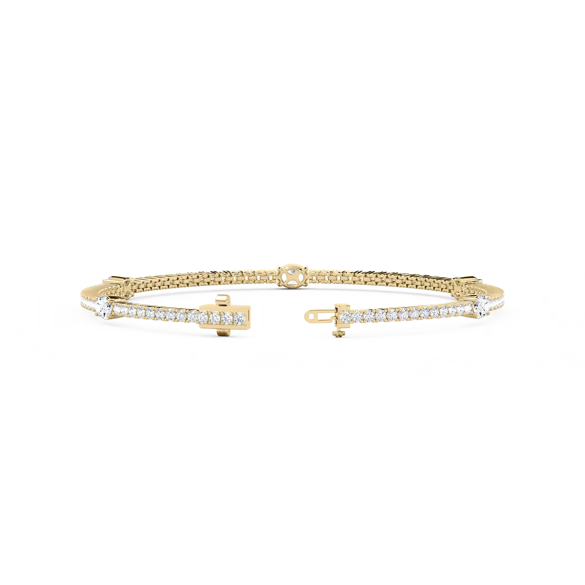 5 Station Tennis Bracelet