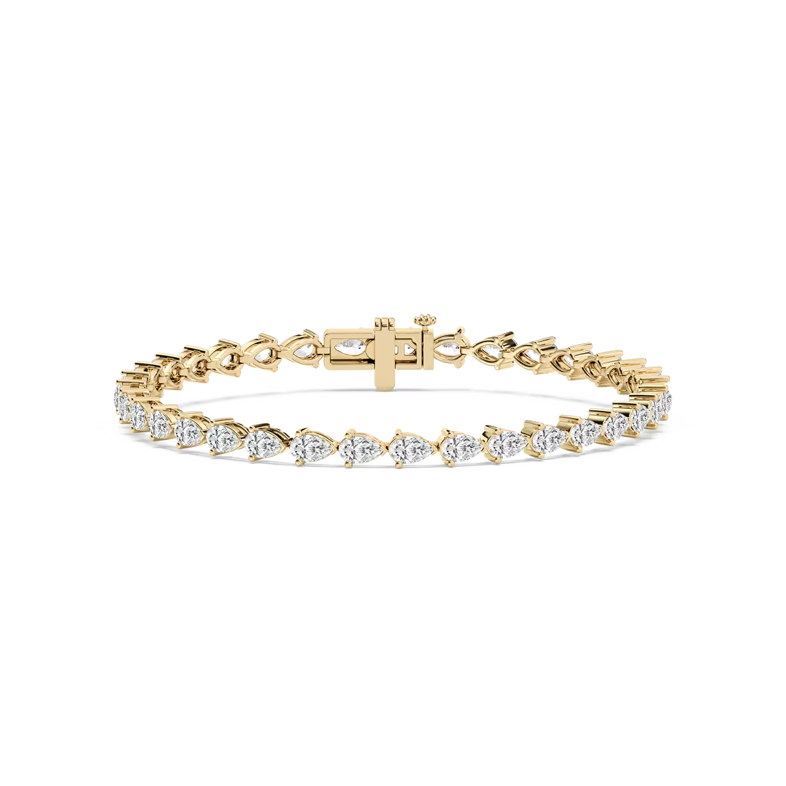 Pear Tennis Bracelet