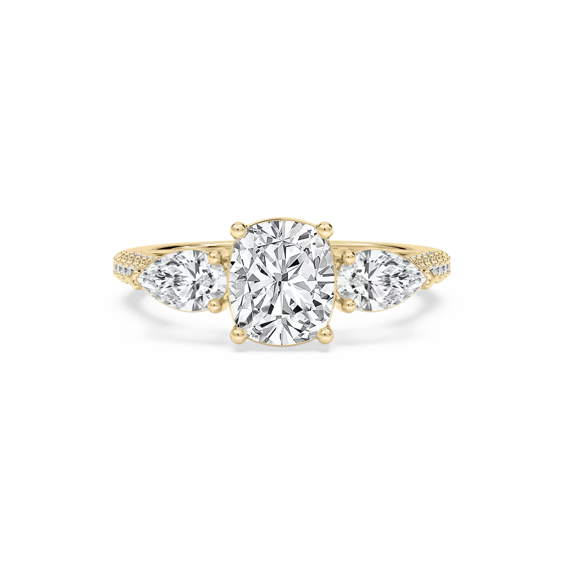 Ryan Three Stone Engagement Ring