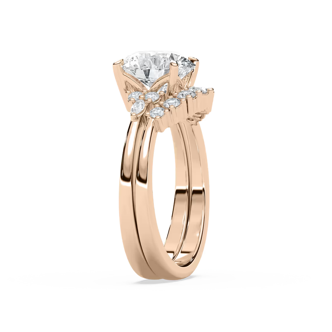 Talia Round Wedding Set