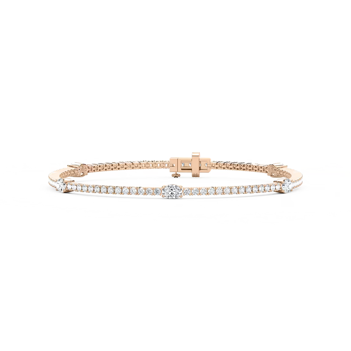 5 Station Tennis Bracelet