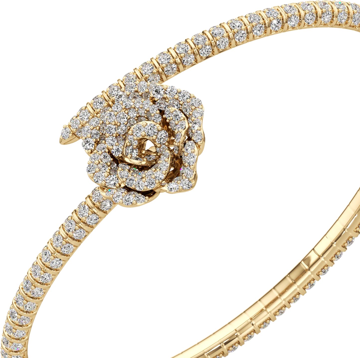 ROSETTE BRACELET SINGLE MOTIF