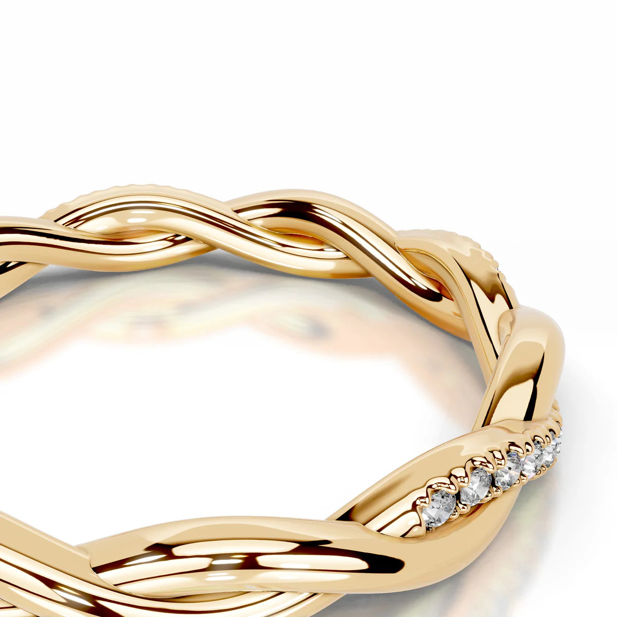Anam Lab Grown Diamond Wedding band