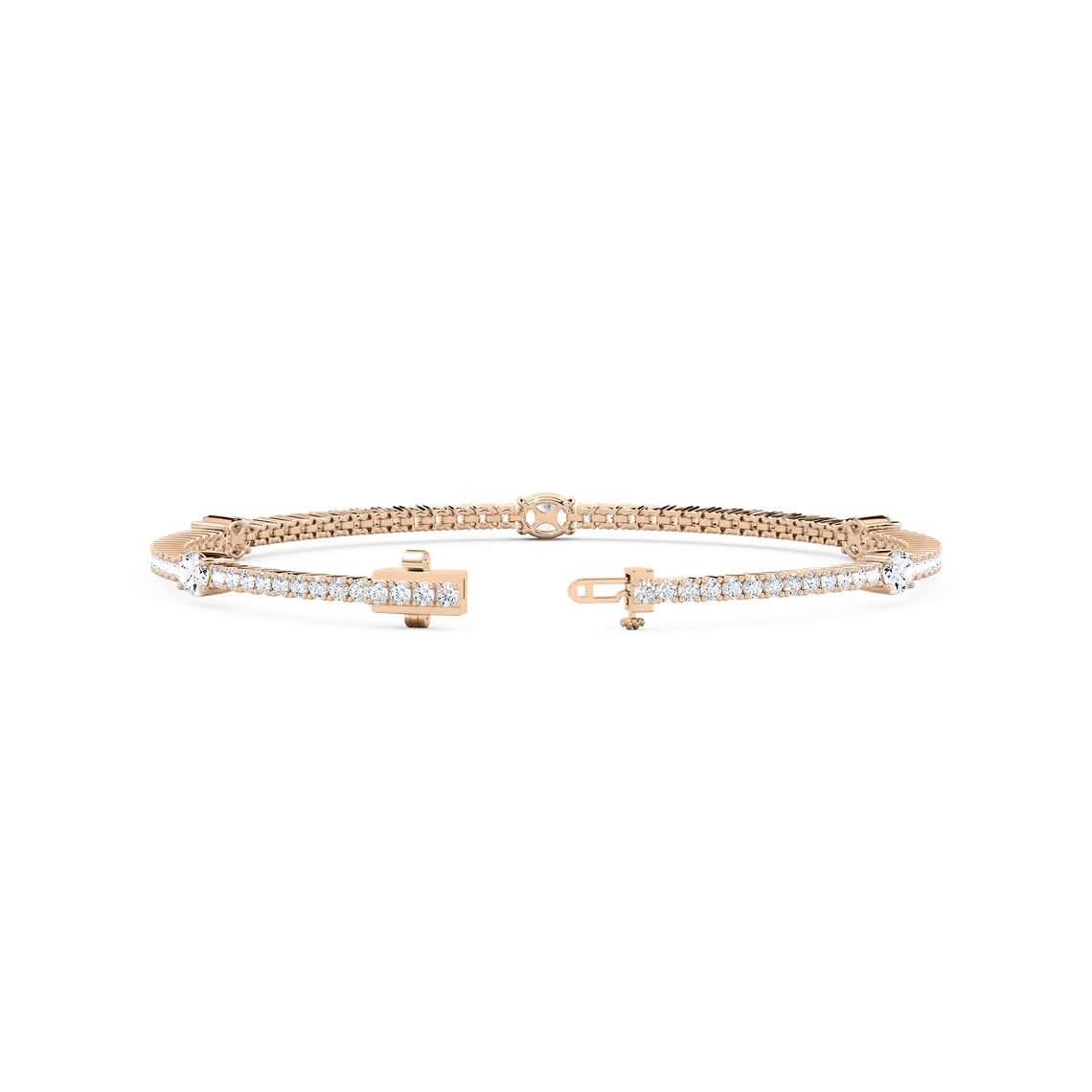 5 Station Tennis Bracelet