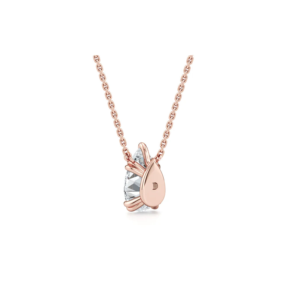 Elle Lab Diamond Pear Pendant