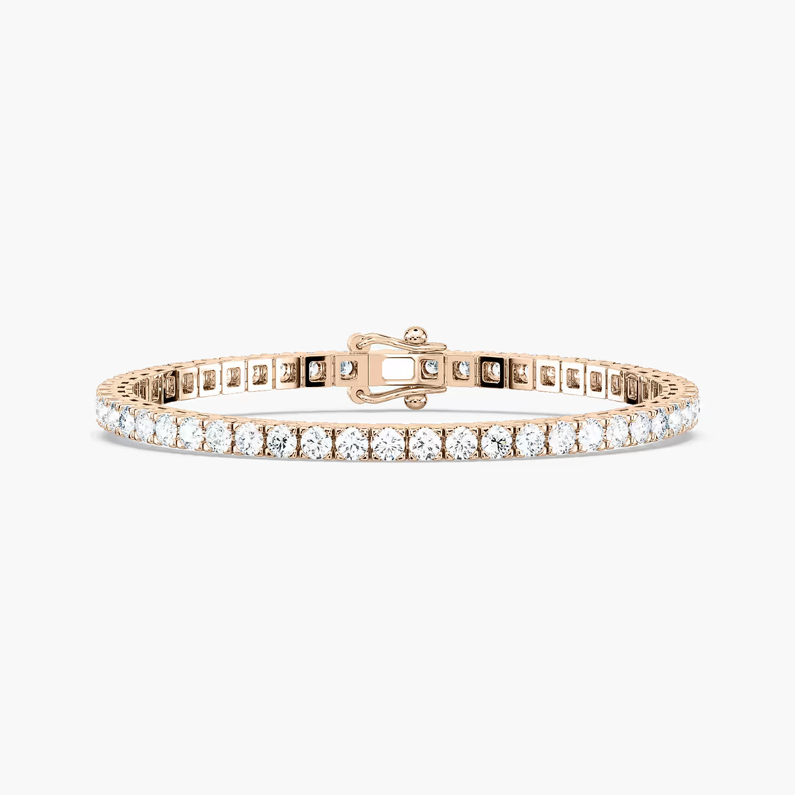 Classic 4-Prong Tennis Bracelet in 14KT Gold