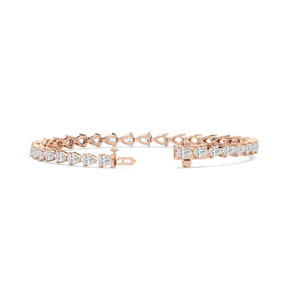 Pear Tennis Bracelet