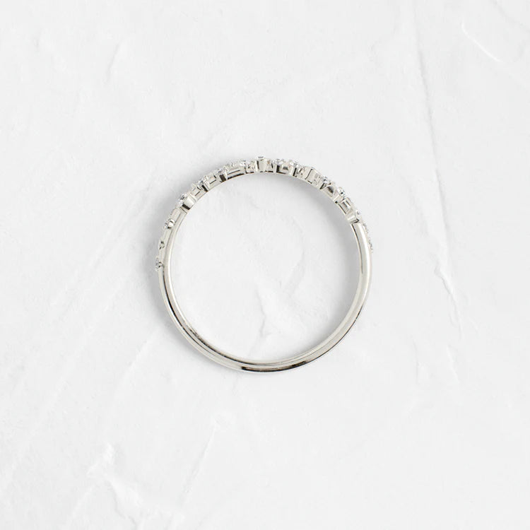 Sprinkle of Sugar Bezel Ring