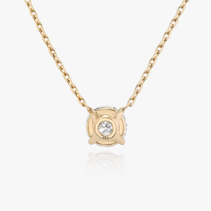 1 Carat Round Solitaire Necklace