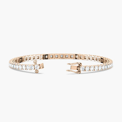 Classic 4-Prong Tennis Bracelet in 14KT Gold