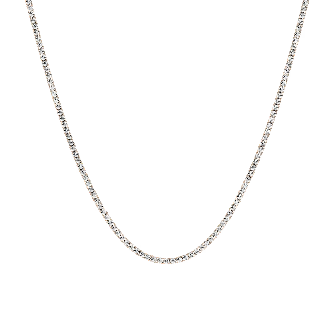 7.0ctw Lab Grown Diamond Tennis Necklace