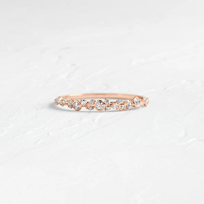 Sprinkle of Sugar Bezel Ring