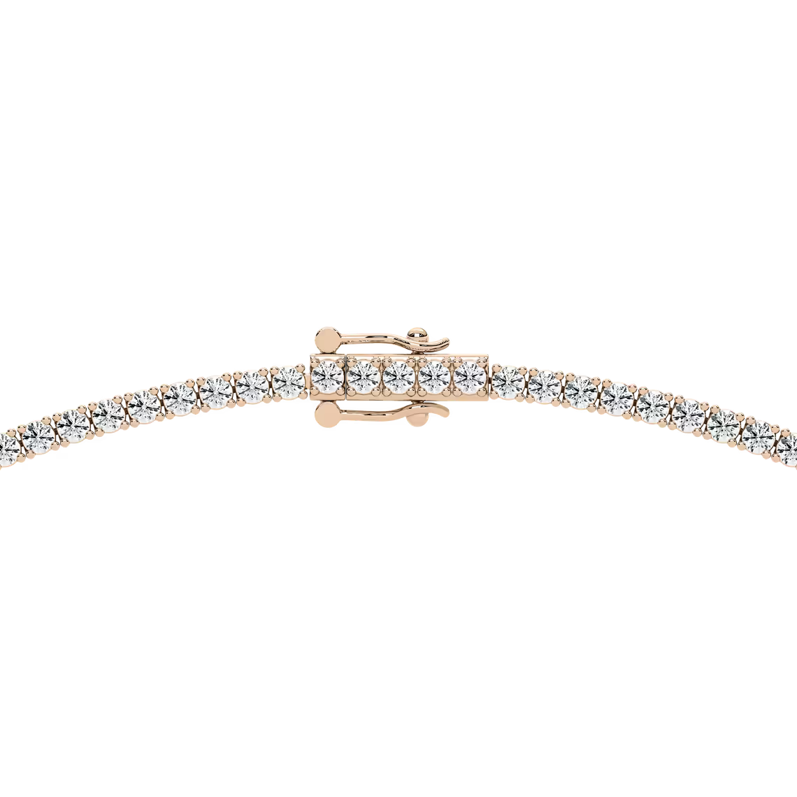 7.0ctw Lab Grown Diamond Tennis Necklace