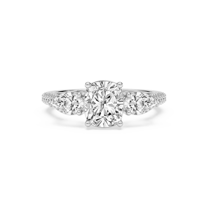 Ryan Three Stone Engagement Ring