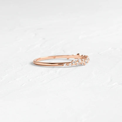 Sprinkle of Sugar Bezel Ring