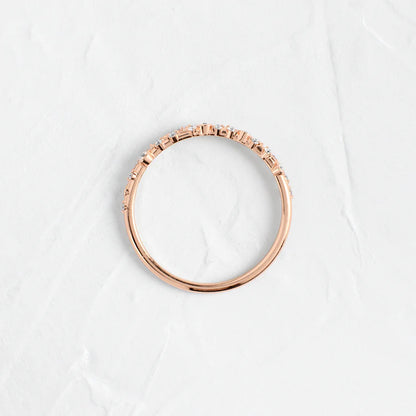 Sprinkle of Sugar Bezel Ring