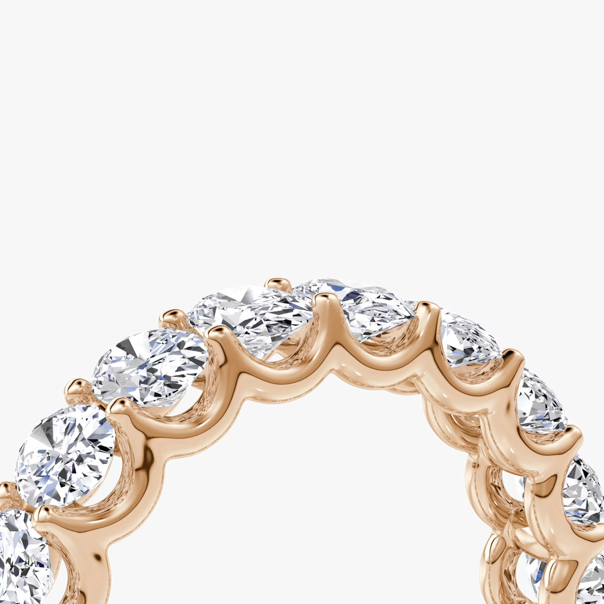 The Oval Eternity Band