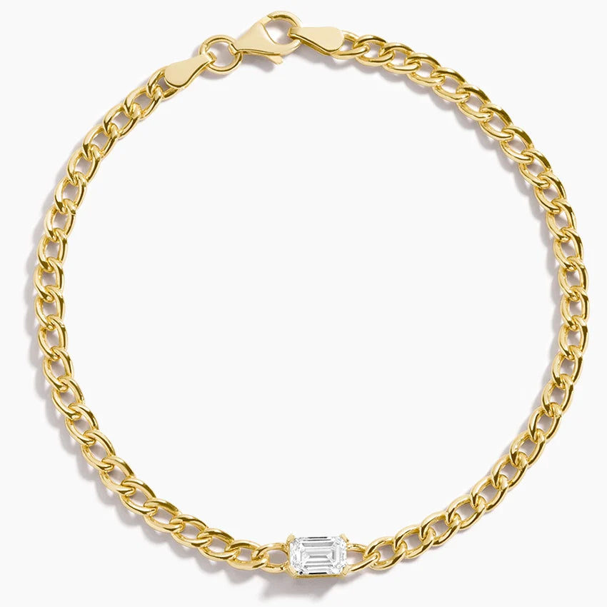 Kendall Lab Diamond Chain Bracelet (0.65 ct. tw.) in 14K Yellow Gold