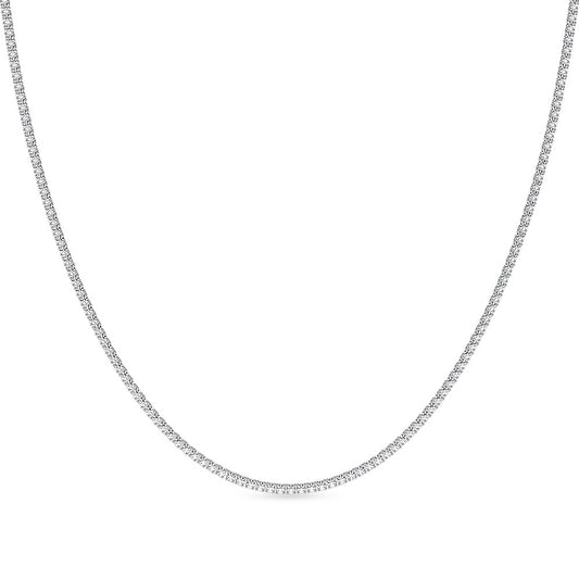 3 ct. tw. Minimalist Tennis Necklace