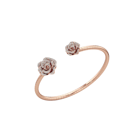 ROSETTE BRACELET DOUBLE MOTIF