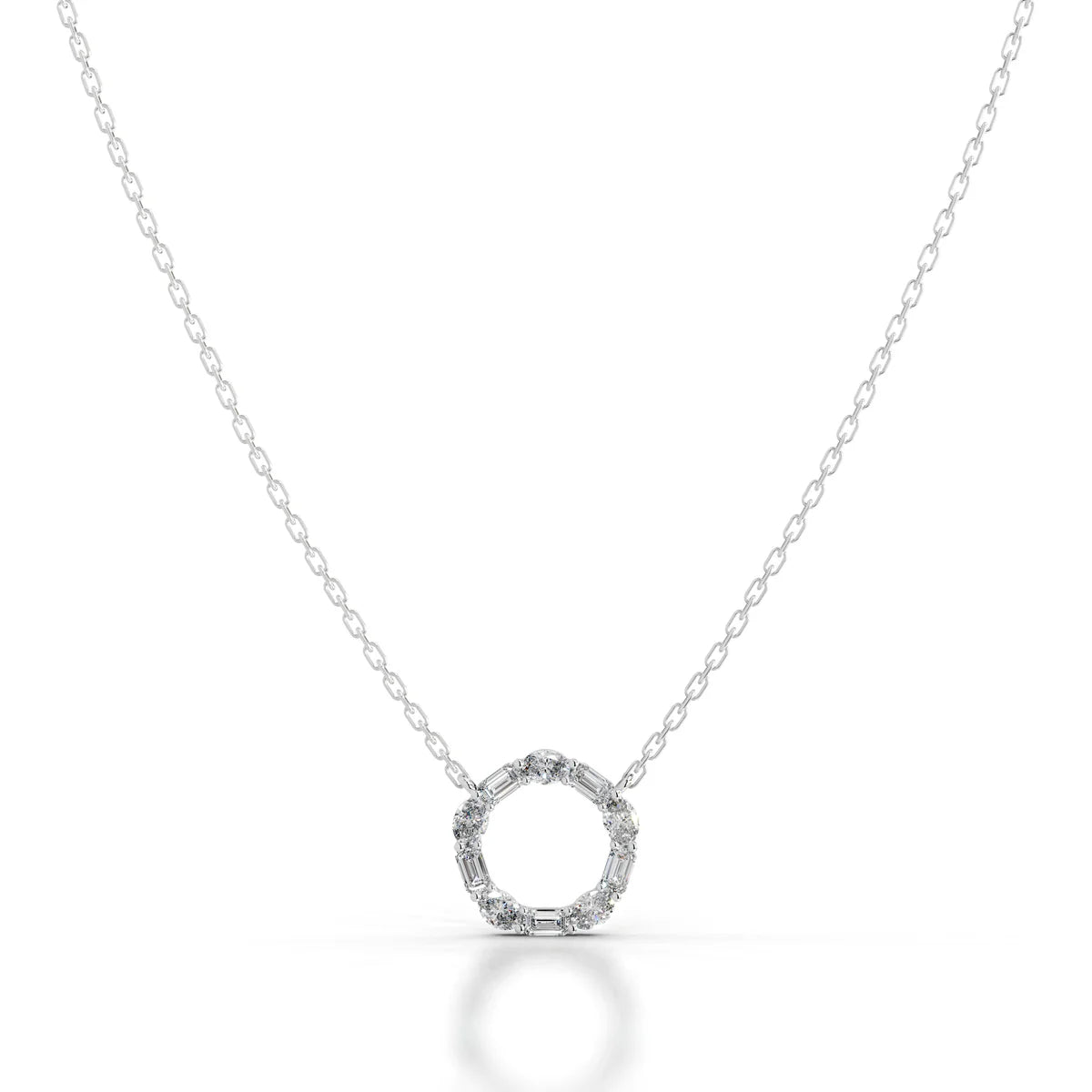 Lottie Lab Grown Diamond Hoop Pendant