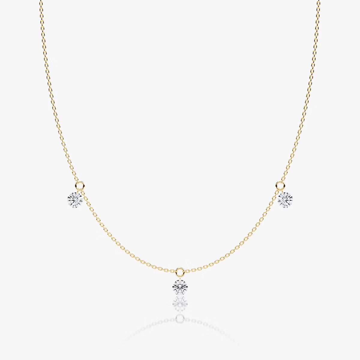 Floating Station Necklace
