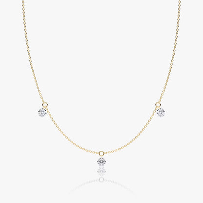 Floating Station Necklace